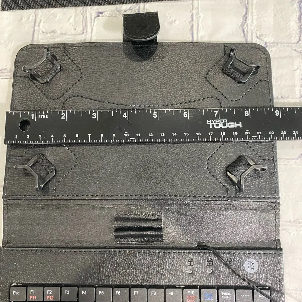 Irulu (7”-8”) Micro USB Keyboard Case with Stand.
